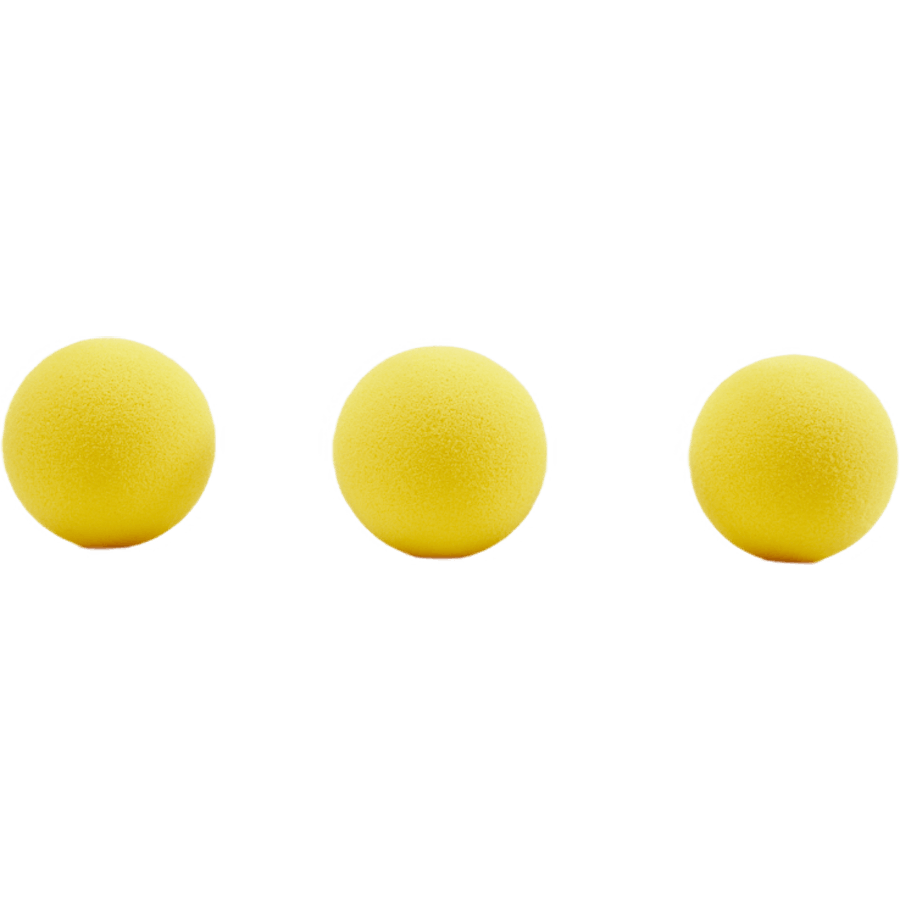 Soft Foam 3-pack Yellow