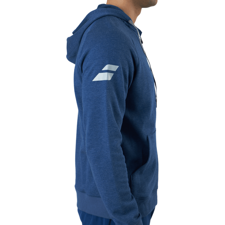 Jacket Exercise Hood Blue