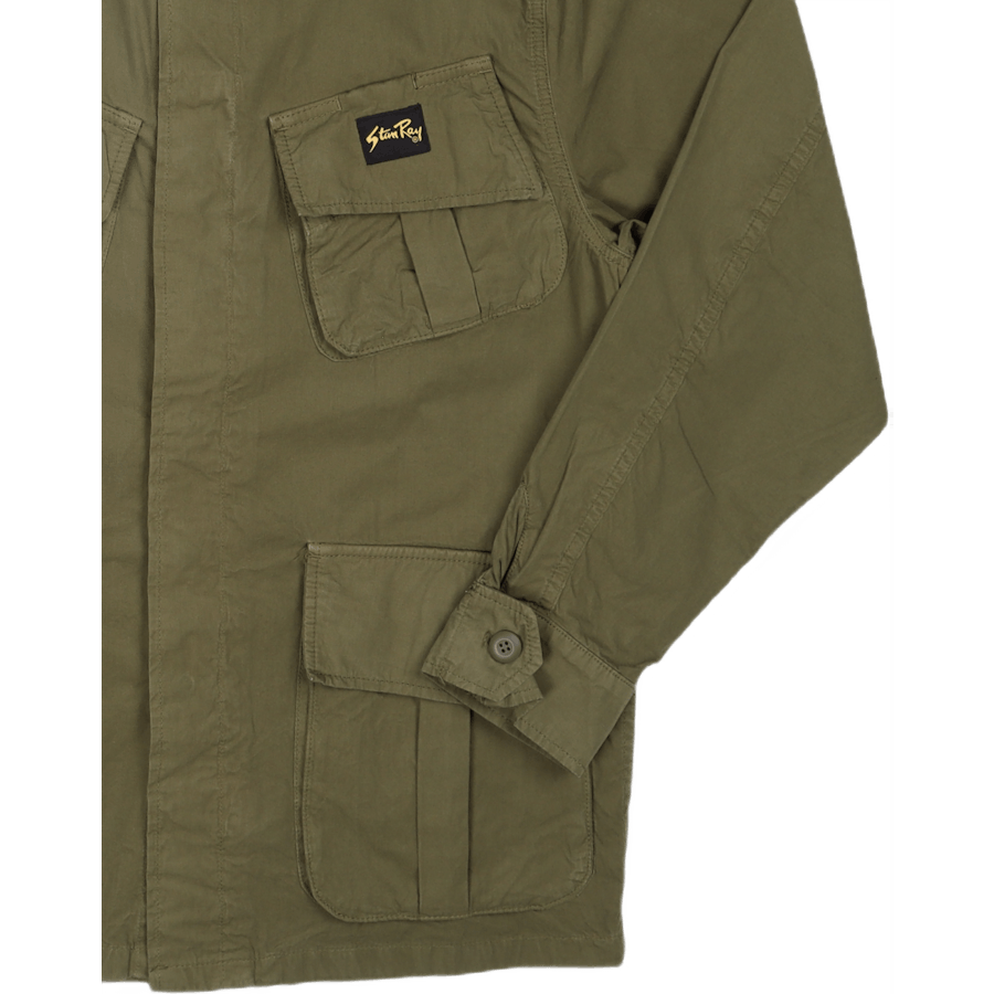 Tropcial Jacket Olive
