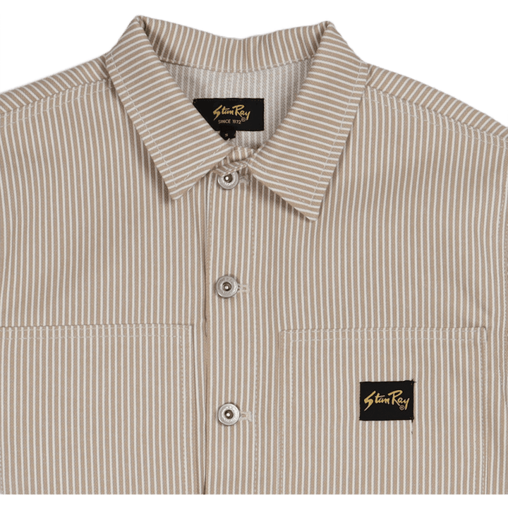 Box Jacket Khaki Hickory