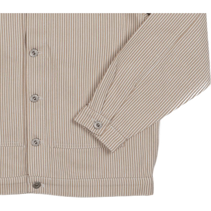 Box Jacket Khaki Hickory