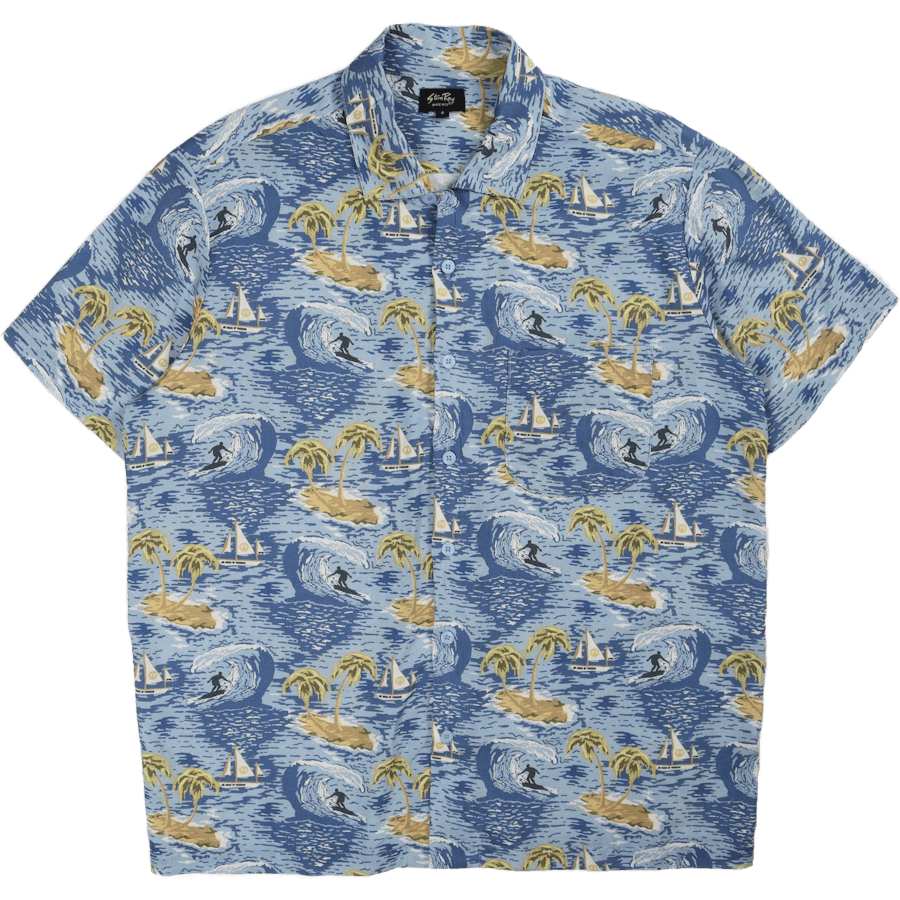 Tour Shirt Blue Hawaii