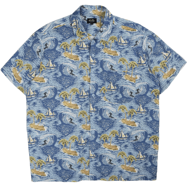Tour Shirt Blue Hawaii