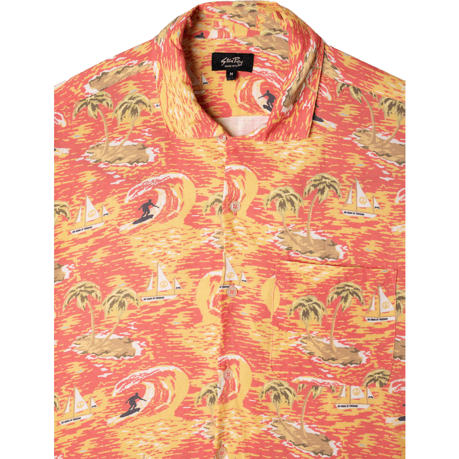 Tour Shirt Red Hawaii