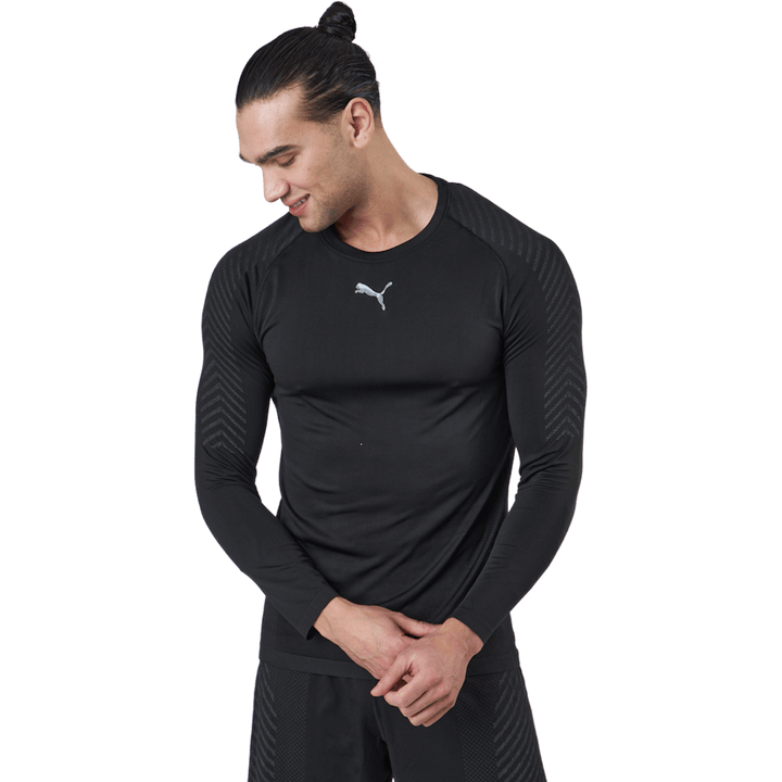Train Formknit Seamless Ls Tee Puma Black