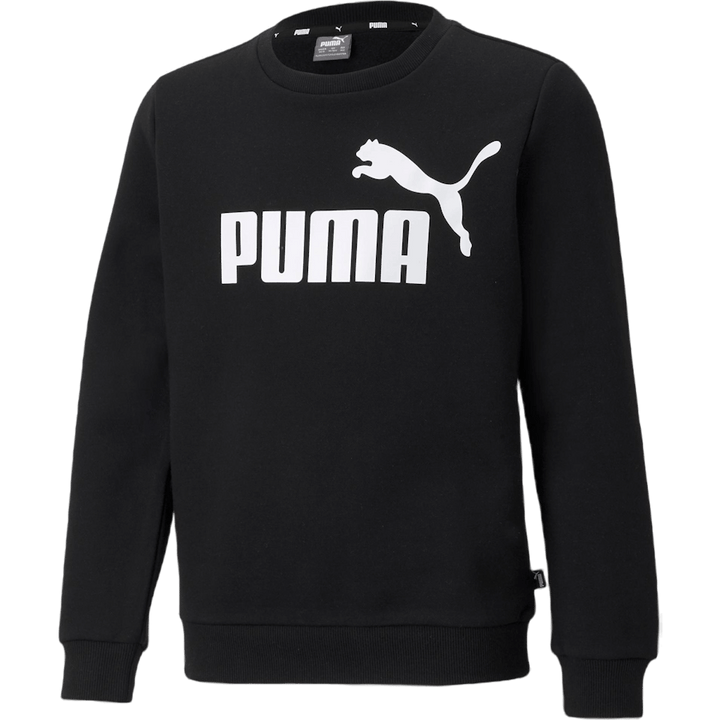 Ess Big Logo Crew Fl B Puma Black