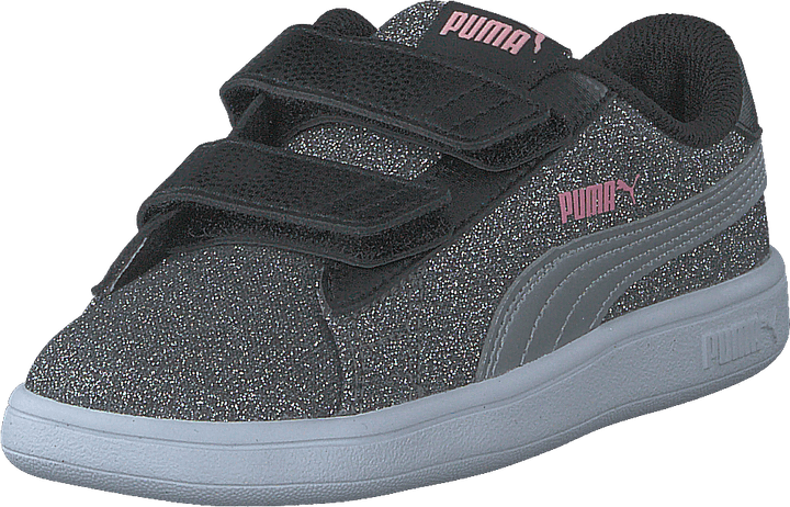 Puma Smash V2 Glitz Glam V Inf Puma Black-puma Silver-prism P