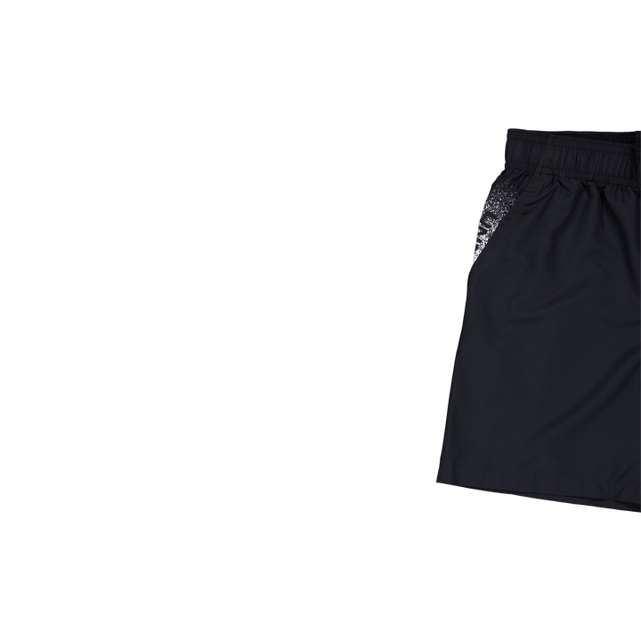 Ua Woven Graphic Shorts Negro / / Blanco