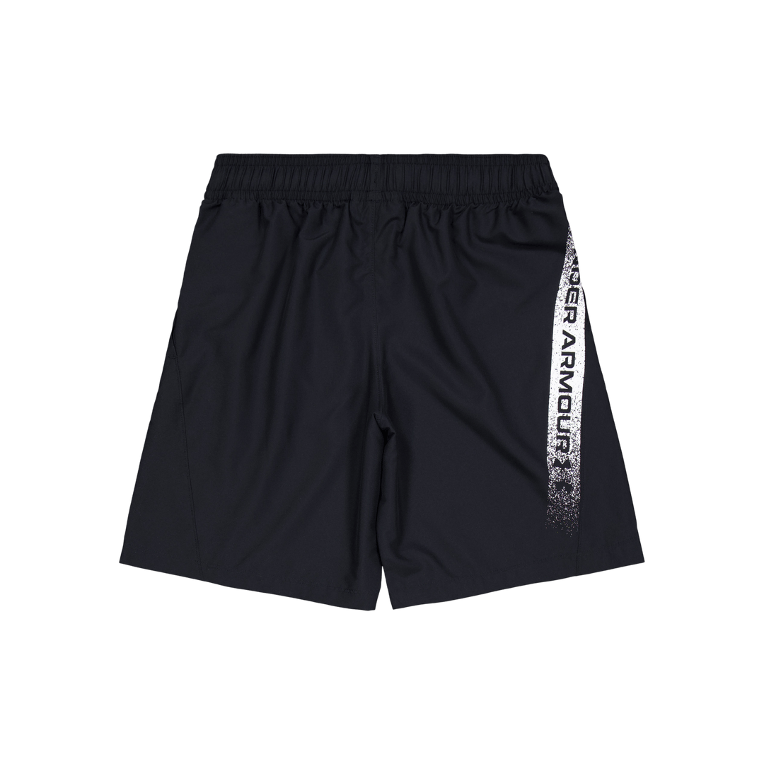 Ua Woven Graphic Shorts Negro / / Blanco