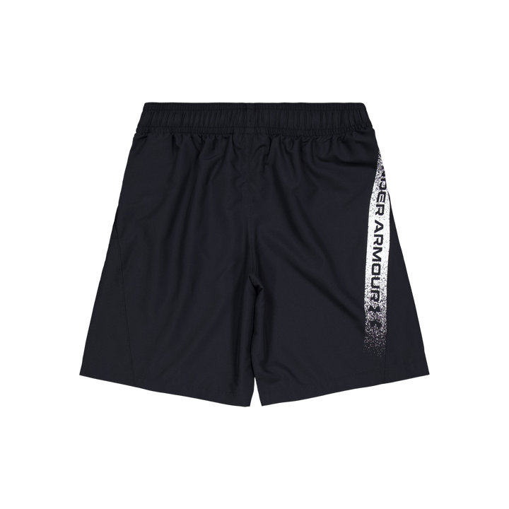 Ua Woven Graphic Shorts Negro / / Blanco