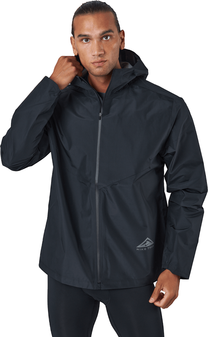 GORE-TEX INFINIUM™ Men's Trail Running Jacket BLACK/DK SMOKE GREY