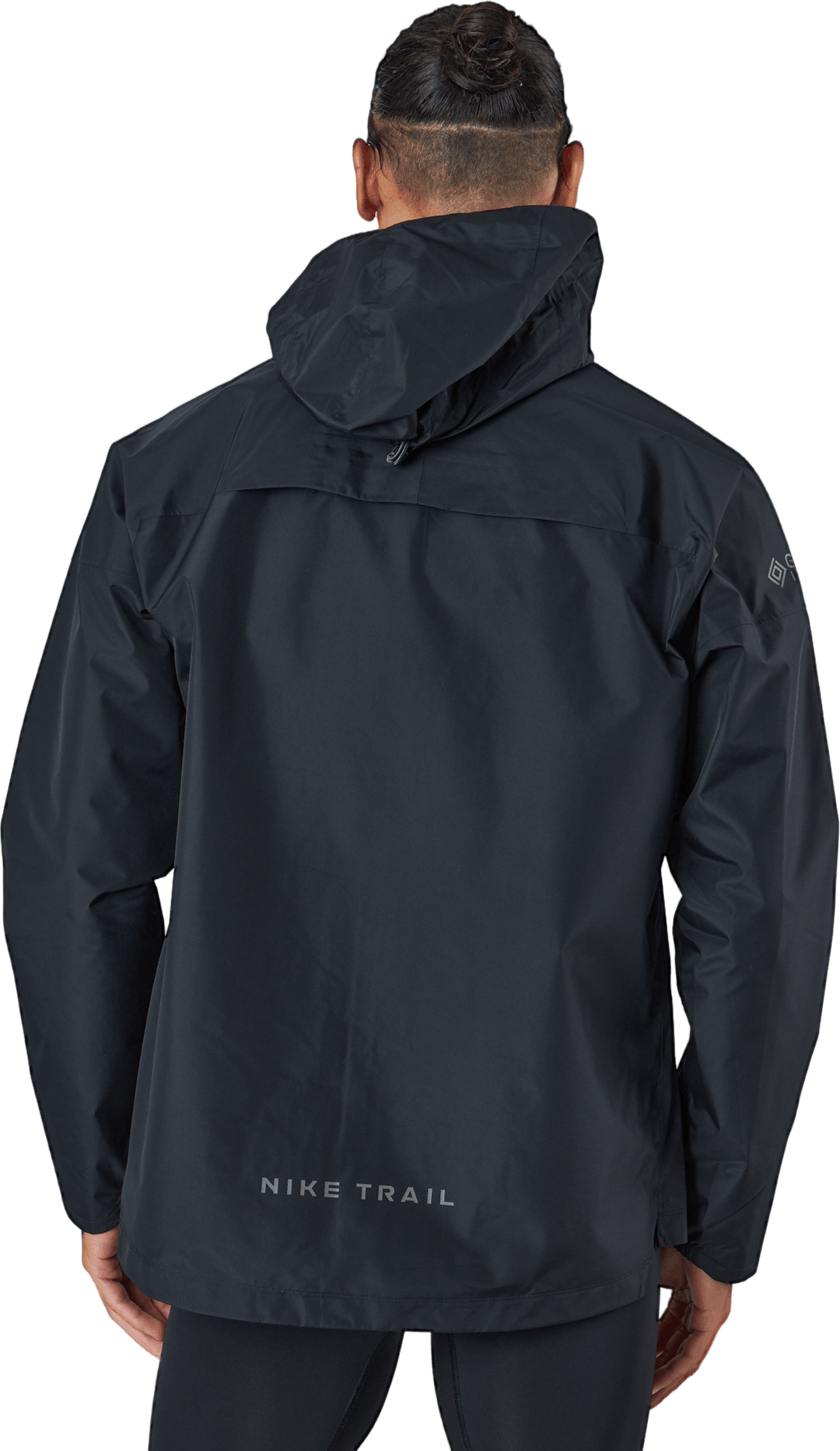 GORE-TEX INFINIUM™ Men's Trail Running Jacket BLACK/DK SMOKE GREY