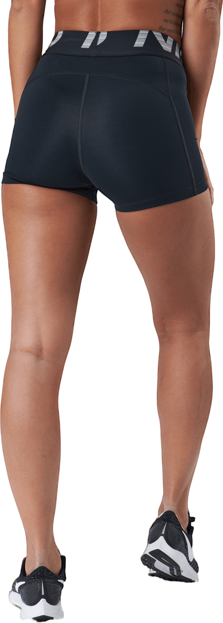 Nike Pro Dri-fit Women's 3" Gr Black/black/white