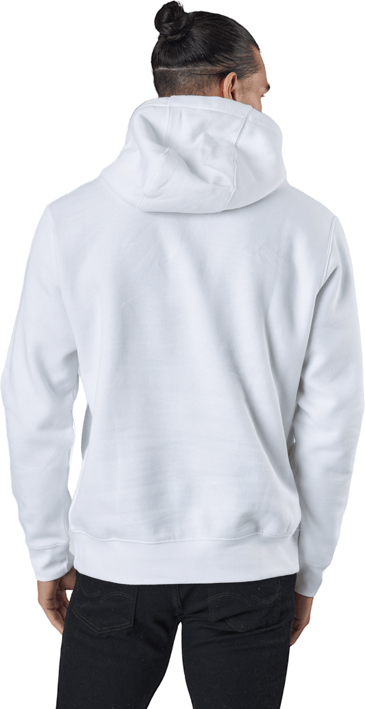 Sportswear Club Felpa con cappuccio in pile BIANCO/BIANCO/NERO