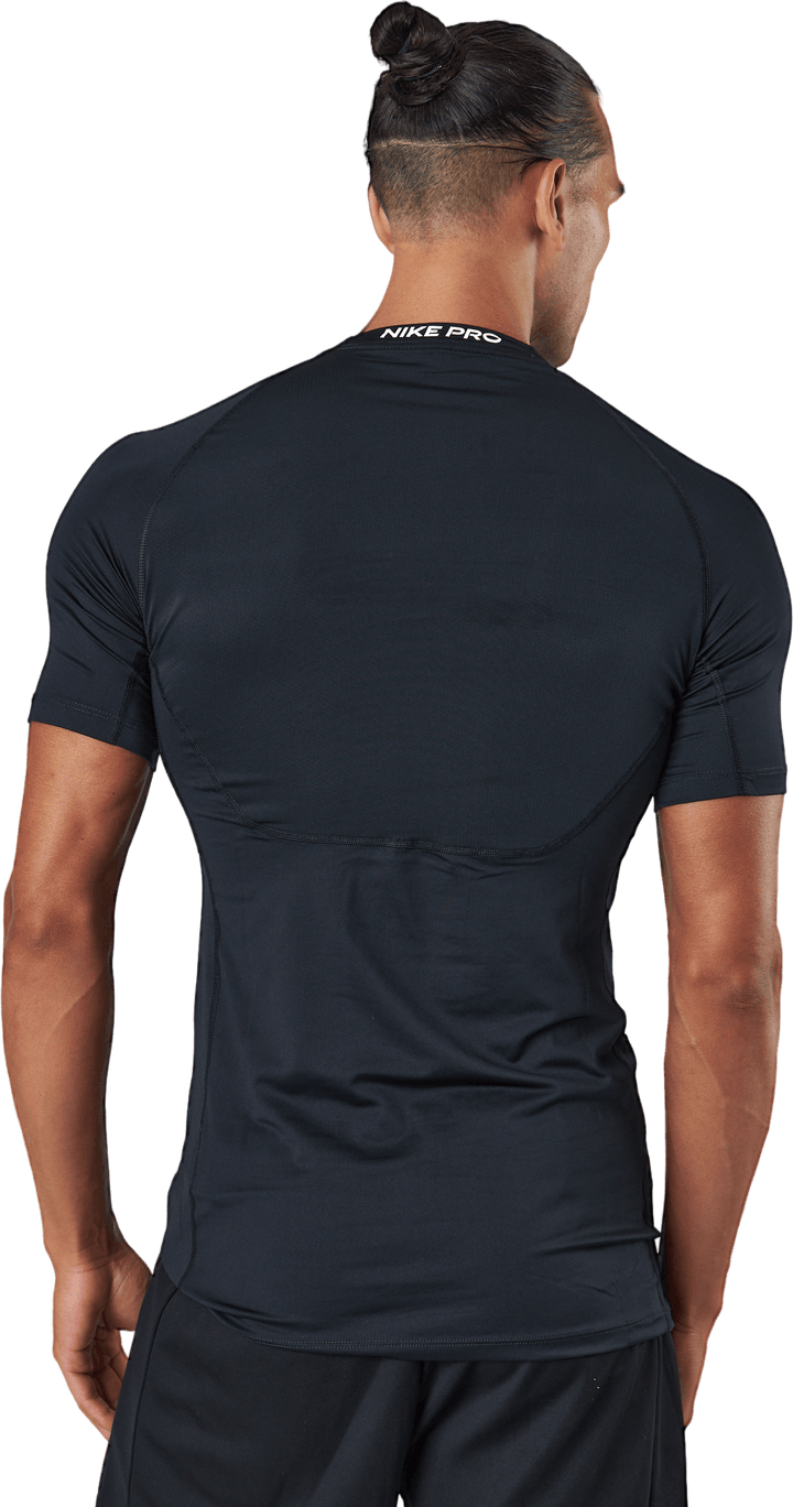 Pro Dri-FIT Uomo - Top manica corta aderente NERO/BIANCO