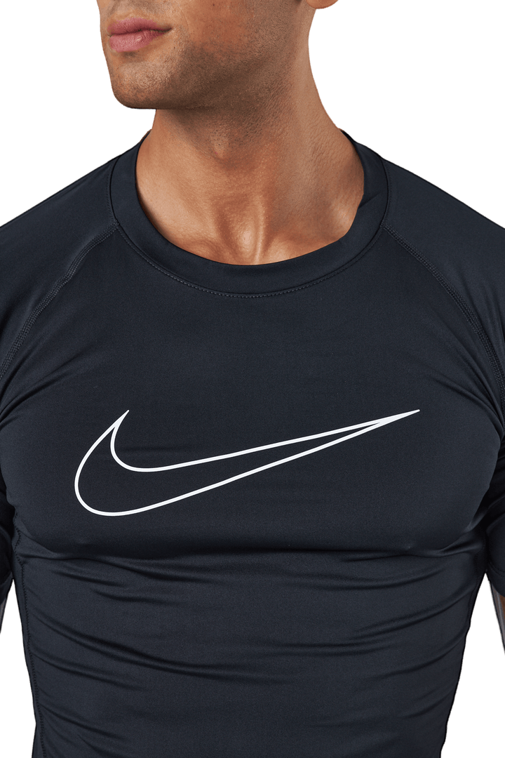 Pro Dri-FIT Uomo - Top manica corta aderente NERO/BIANCO