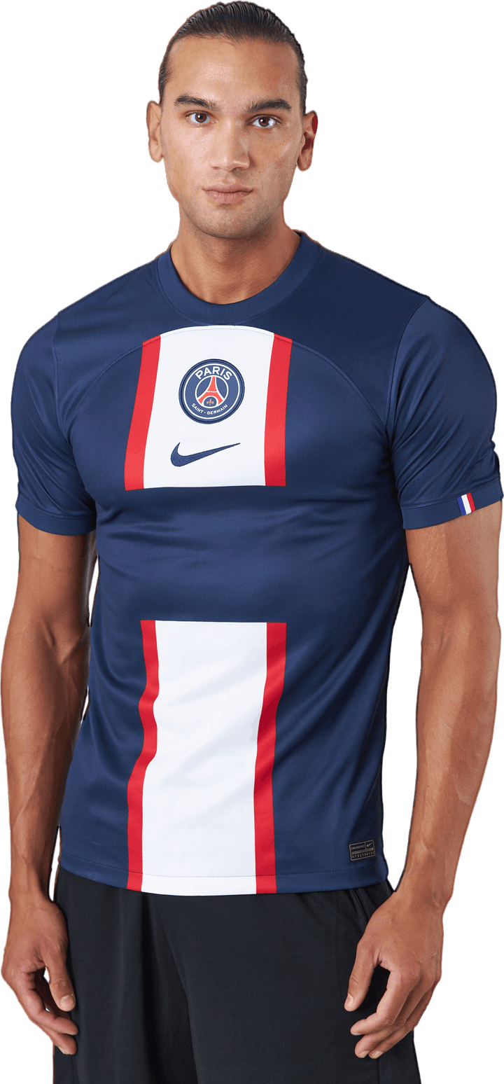 Psg M Nk Df Stad Jsy Ss Hm Midnight Navy/white/midnight N