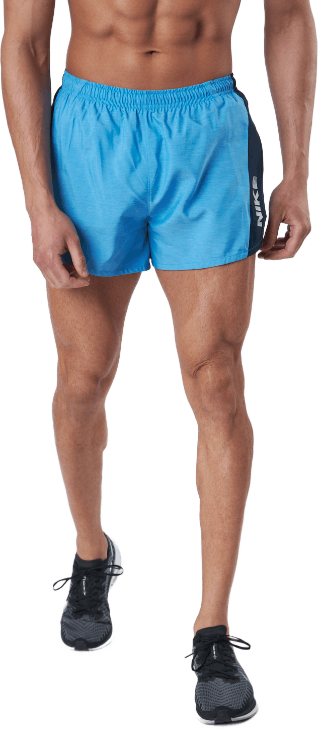 Nike Dri-fit Heritage Uomo 4" Lt Photo Blue/htr/dark Obsidia