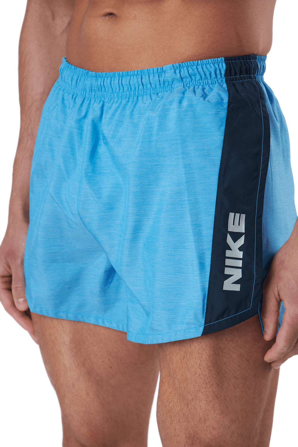 Nike Dri-fit Heritage Uomo 4" Lt Photo Blue/htr/dark Obsidia