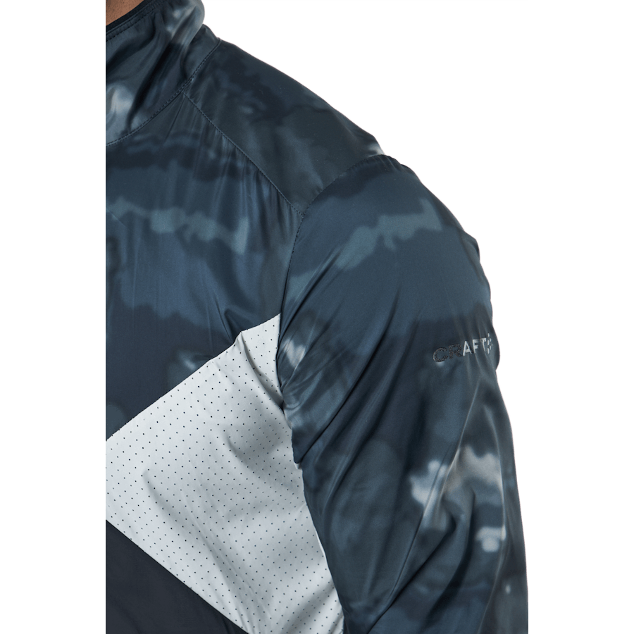 Adv Essence Wind Jacket M Svart-granit