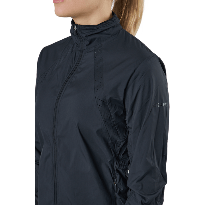 Veste coupe-vent Adv Essence pour femme, noire
