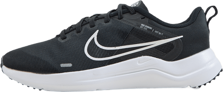 Downshifter 12 Women's Road Running Shoes BLACK/WHITE-SMOKE GREY-PURE PLATINUM
