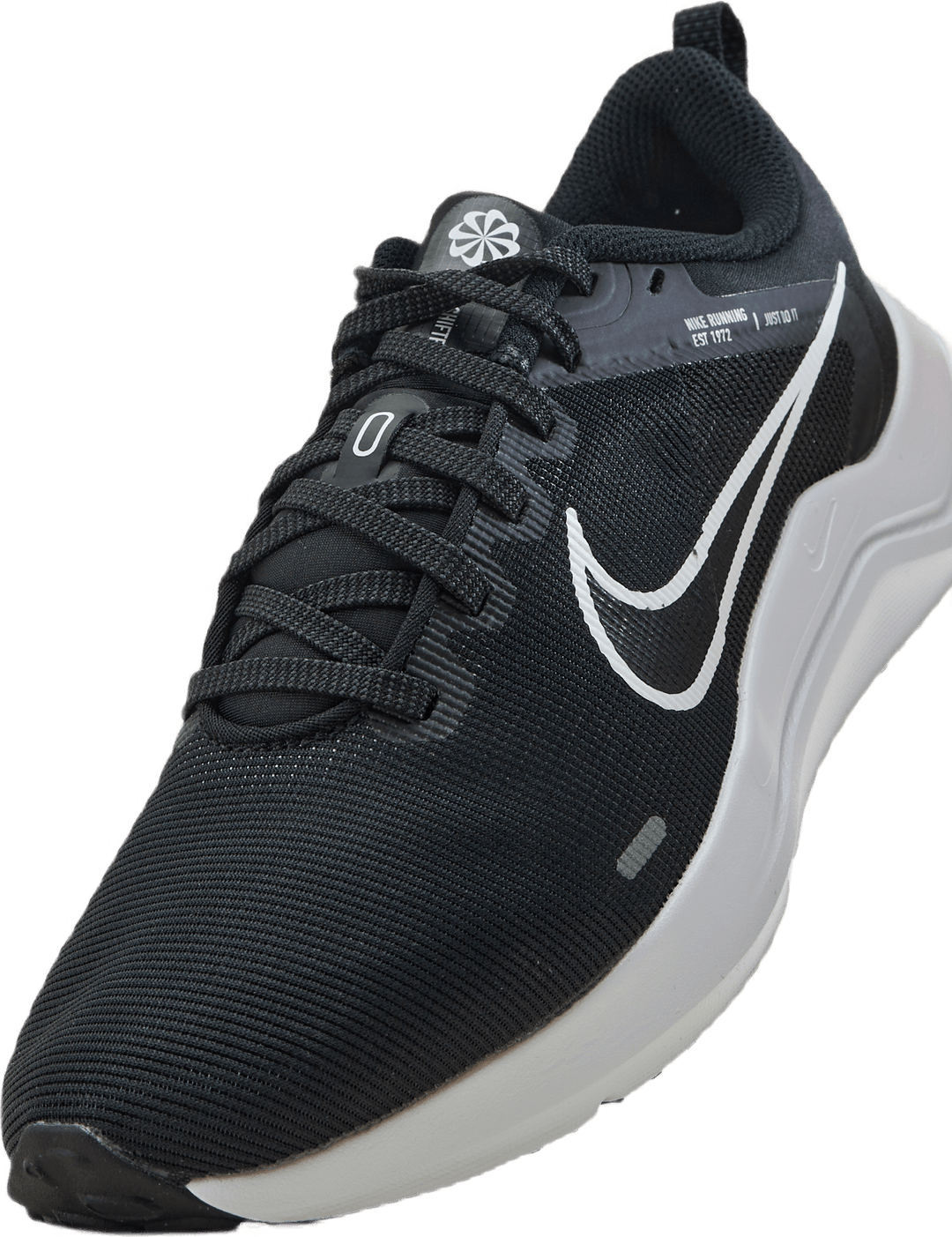 Downshifter 12 Women's Road Running Shoes BLACK/WHITE-SMOKE GREY-PURE PLATINUM