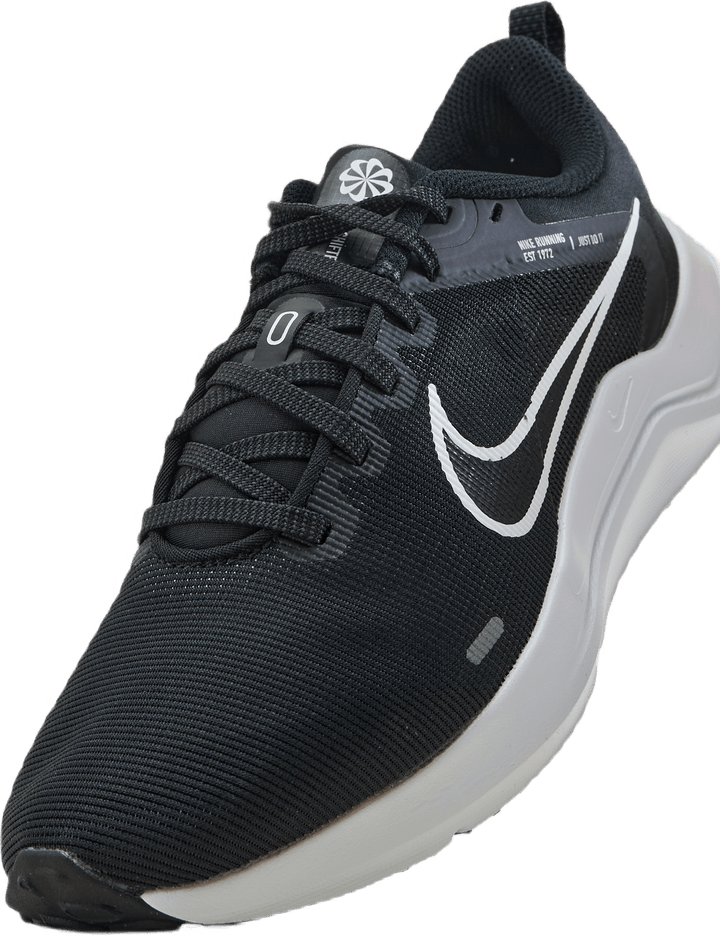 Downshifter 12 Women's Road Running Shoes BLACK/WHITE-SMOKE GREY-PURE PLATINUM