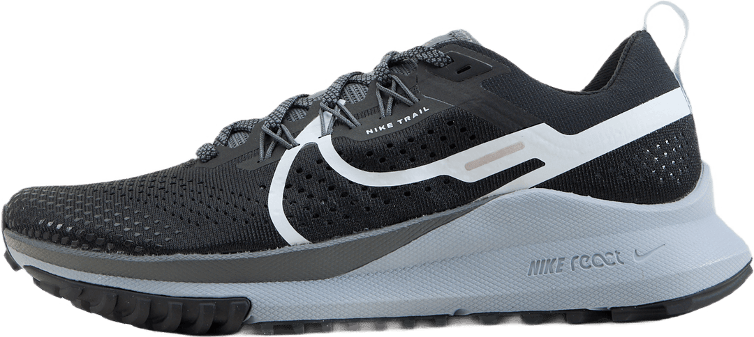 React Pegasus Trail 4 Women's Trail Running Shoes BLACK/AURA-DARK GREY-WOLF GREY