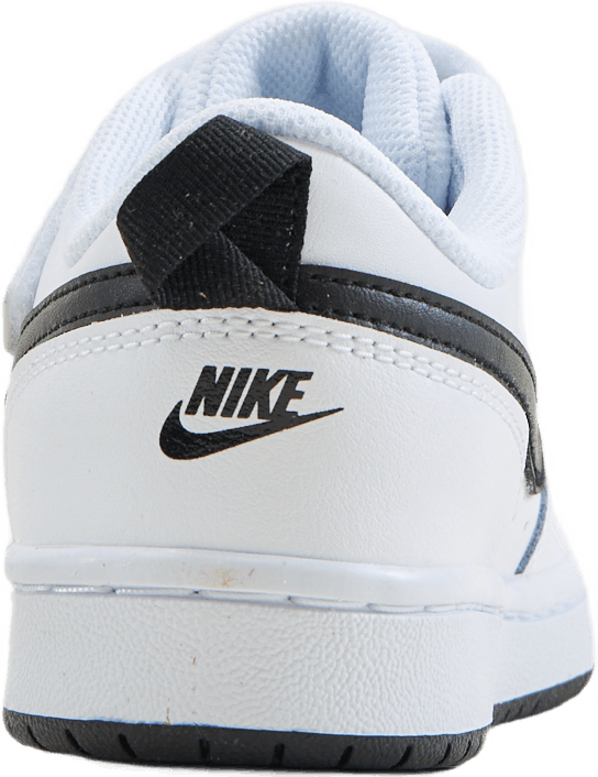 Court Borough Low 2 Little Kids' Shoes WHITE/BLACK