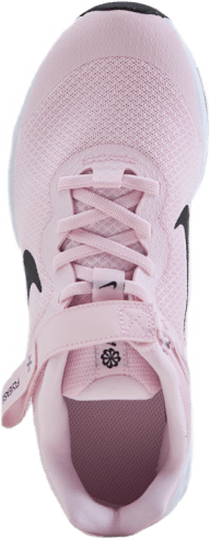 Rivoluzione 6 FlyEase Scarpe da corsa su strada facili da usare per i bambini grandi PINK FOAM /BLACK
