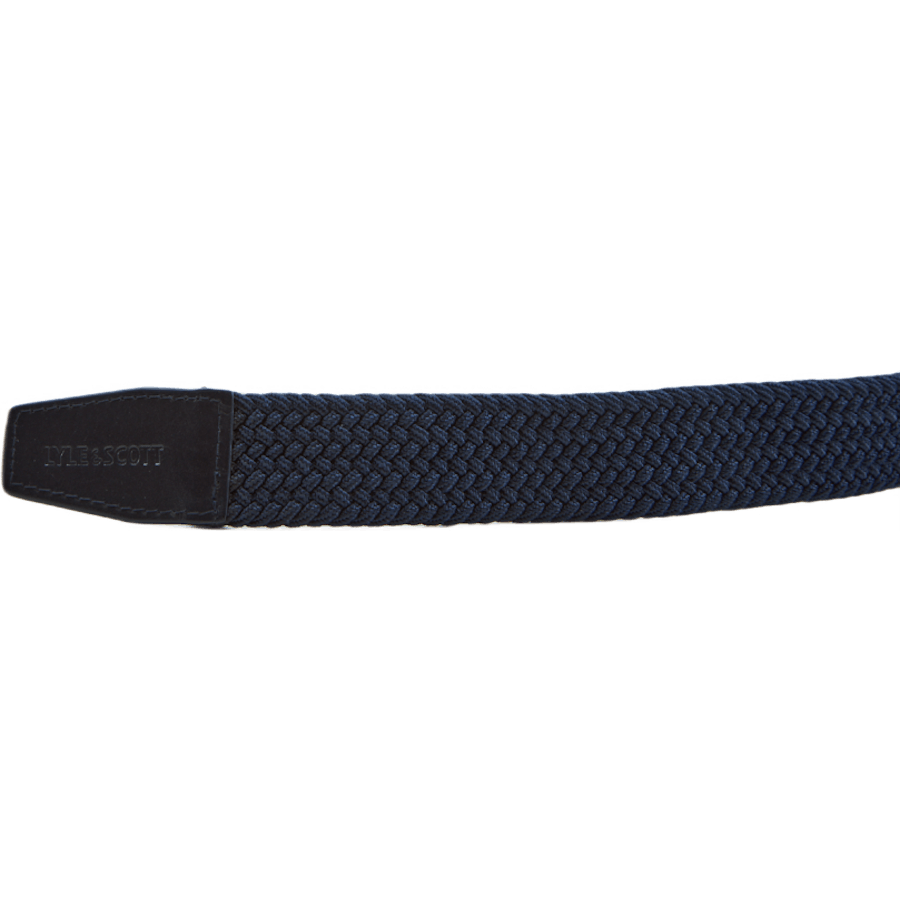 Woven Golf Belt Z05 Navy