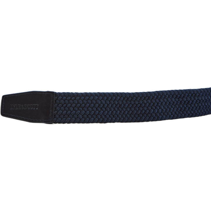 Woven Golf Belt Z05 Navy