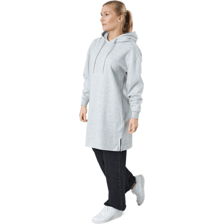 Pcchilli Ls Sweat Dress Bc Light Grey Melange