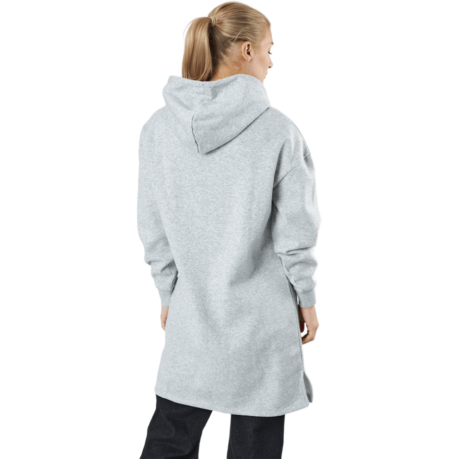 Pcchilli Ls Sweat Dress Bc Light Grey Melange