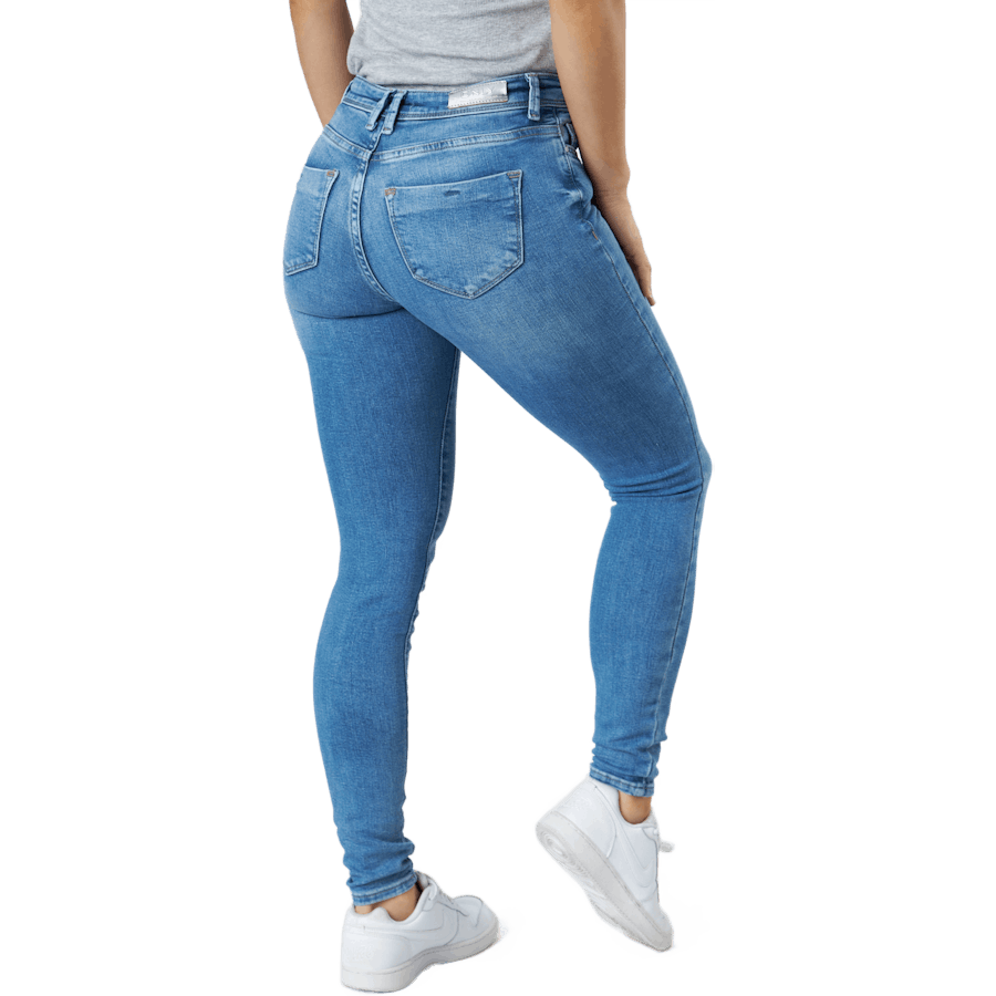 Onlshape Life Reg Sk Dnm Rea76 Light Medium Blue Denim