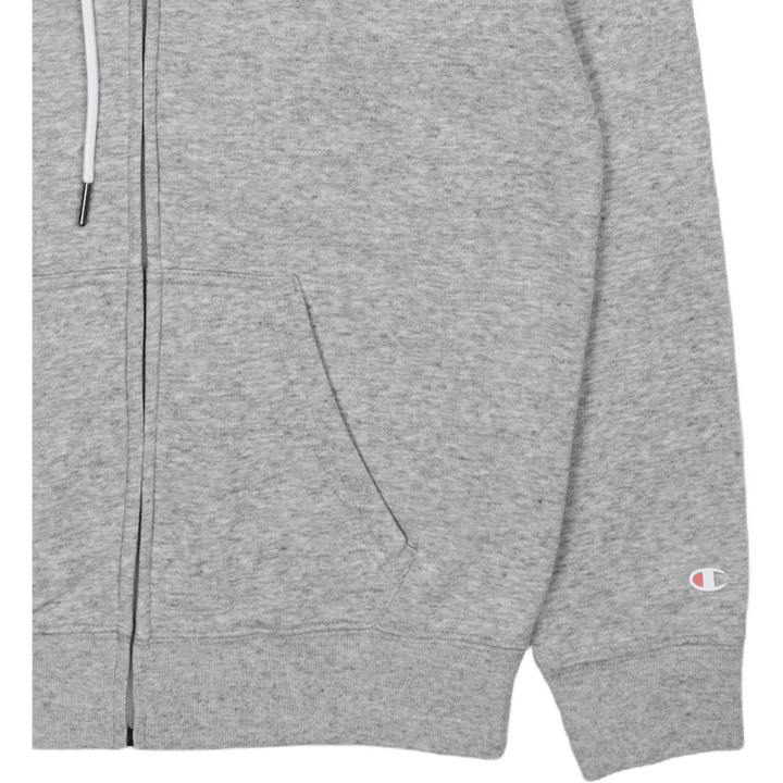 Hooded Full Zip Sweatshirt New Oxford Grey Melange