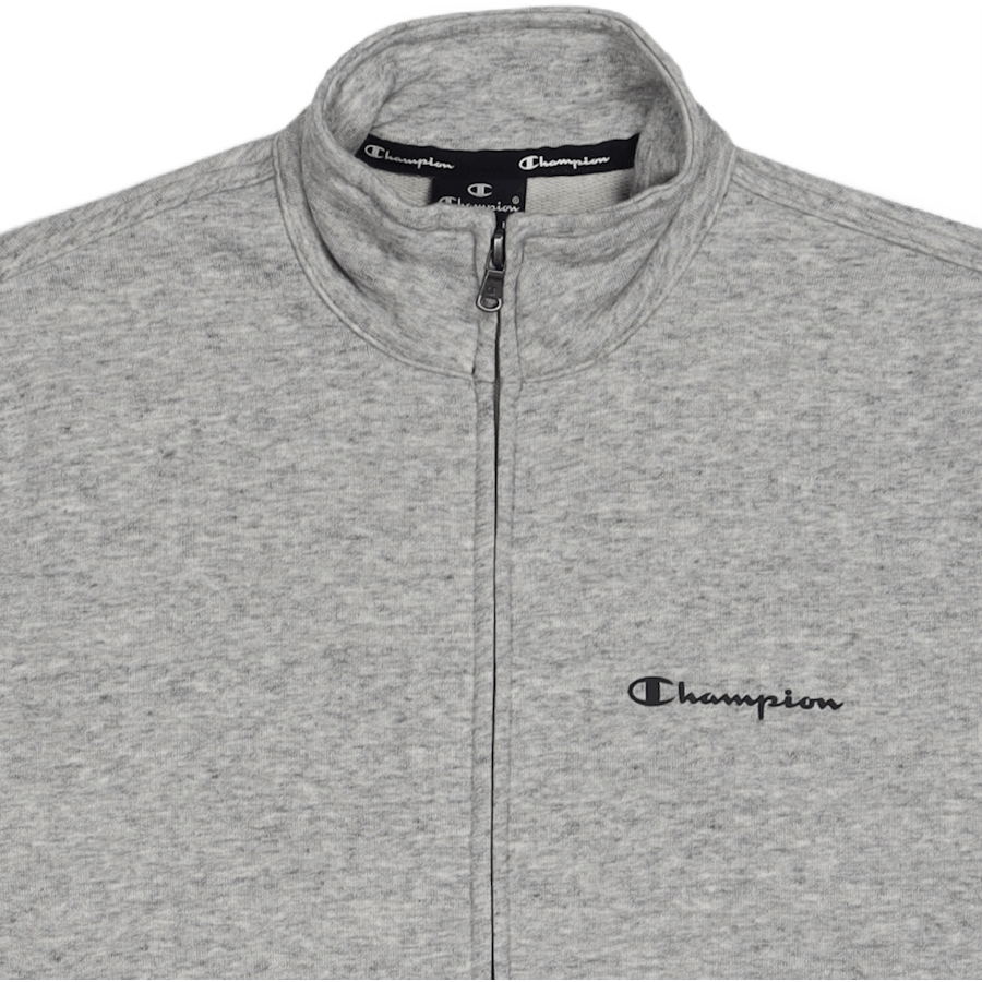 Mikina na zip New Oxford Grey Melange