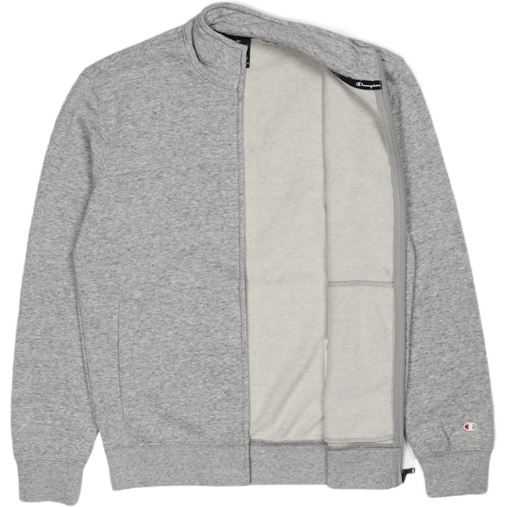 Mikina na zip New Oxford Grey Melange