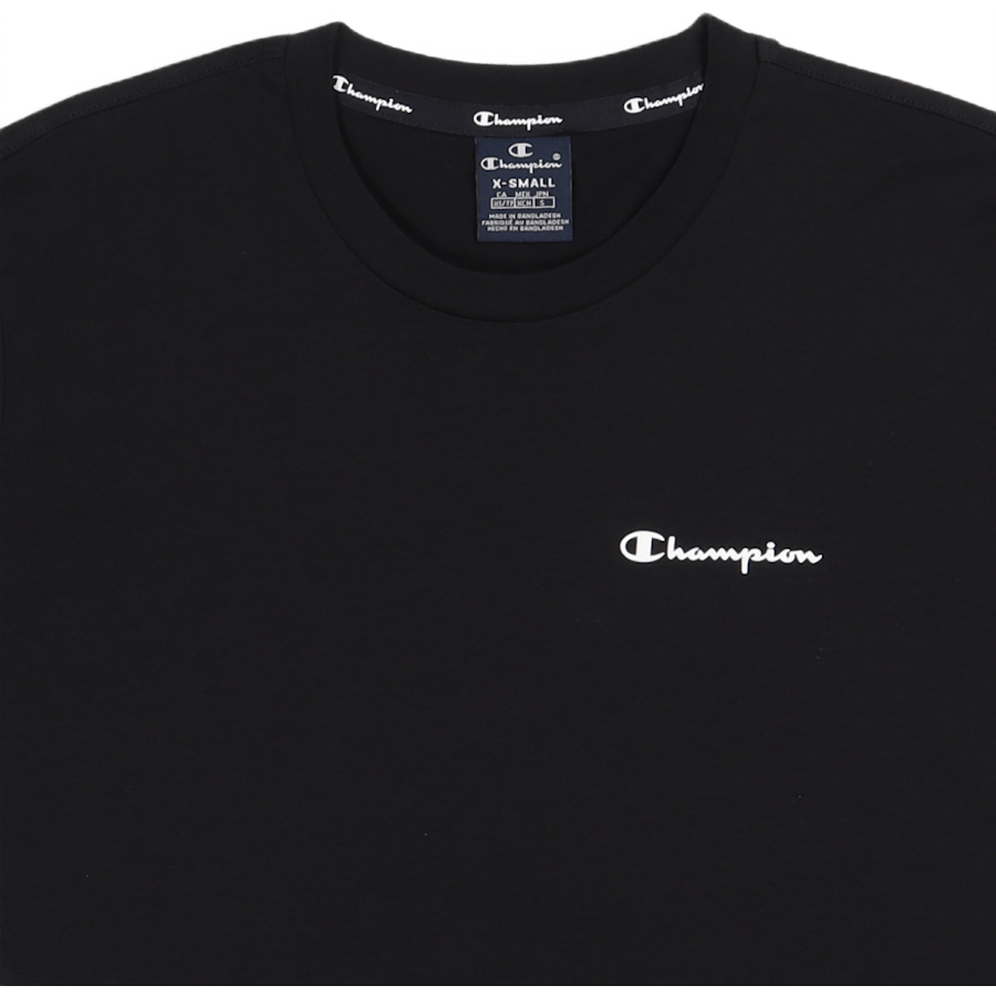 T-shirt med rund halsringning Black Beauty