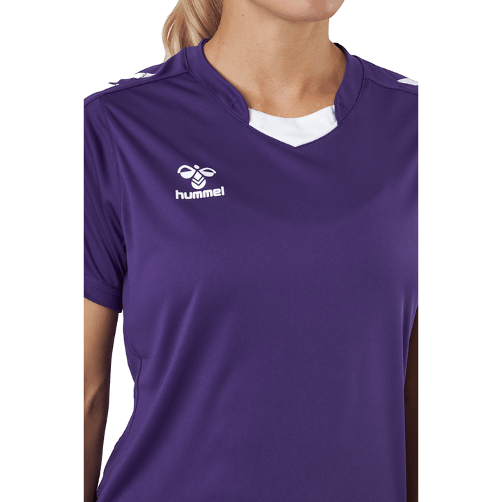 Hmlcore Xk Poly Jersey S/s Dam Acai/vit