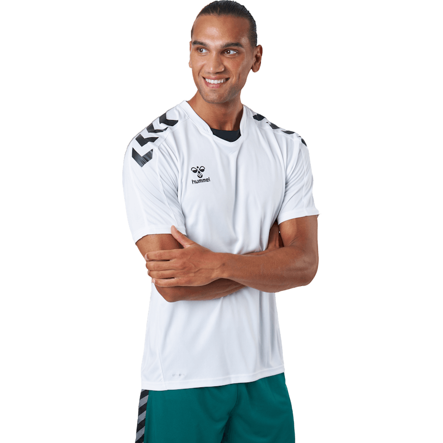 Hmlcore Xk Poly Jersey S/s White