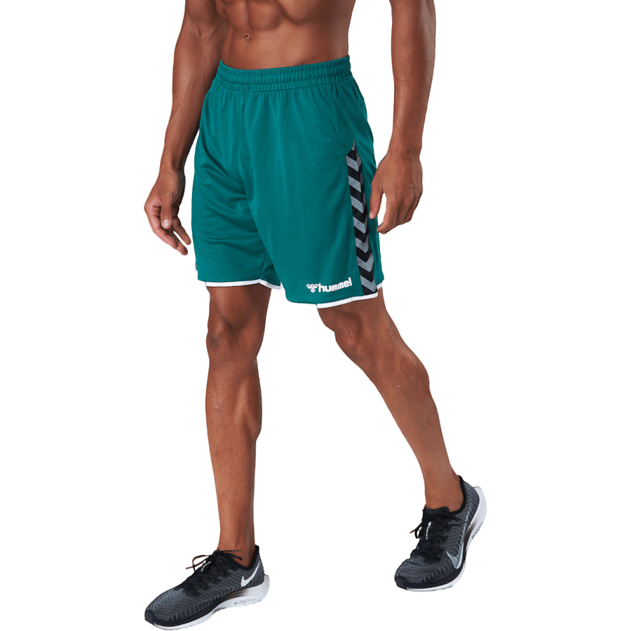Hmlauthentic Poly Shorts Evergreen