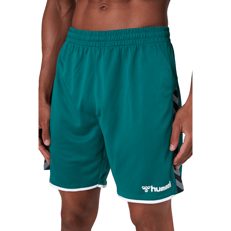 Hmlauthentic Poly Shorts Evergreen