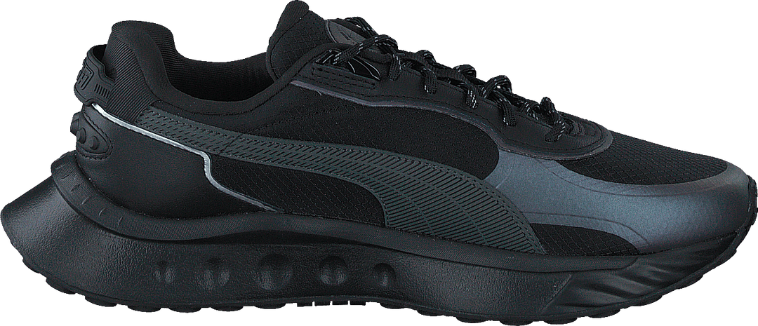 Wild Rider Grip Ls Puma Black-dark Shadow