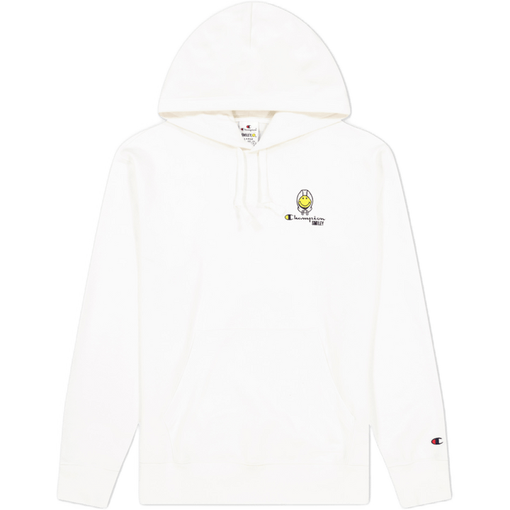 Champion X Smiley - Ful bianco con cappuccio