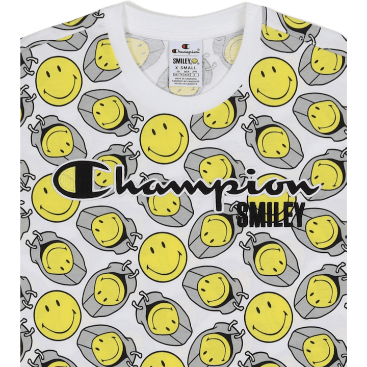 Champion X Smiley - Crewneck T White Al (wht)