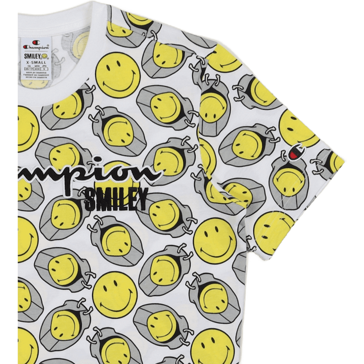 Champion X Smiley - Crewneck T White Al (wht)