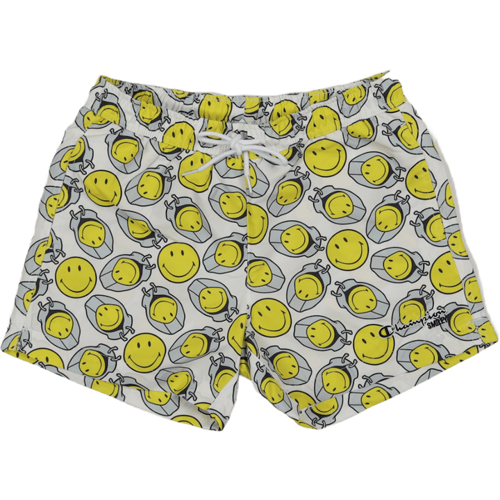 Champion X Smiley - Strandshort Weiß Al (wht)