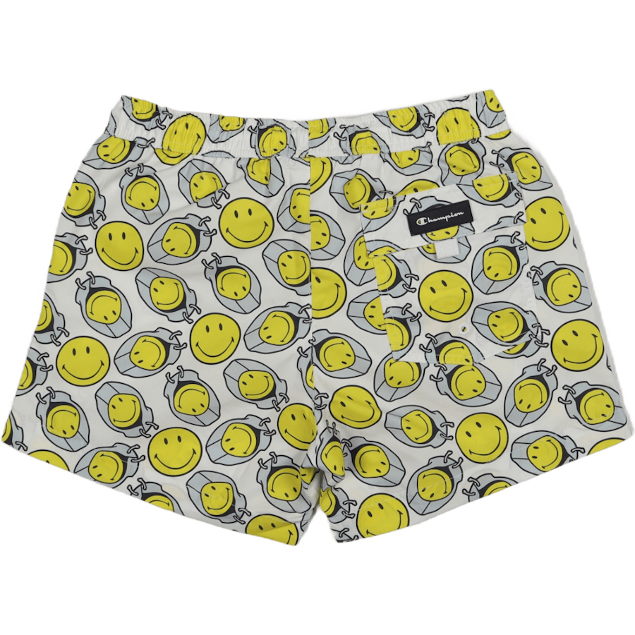 Champion X Smiley - Strandshort Weiß Al (wht)